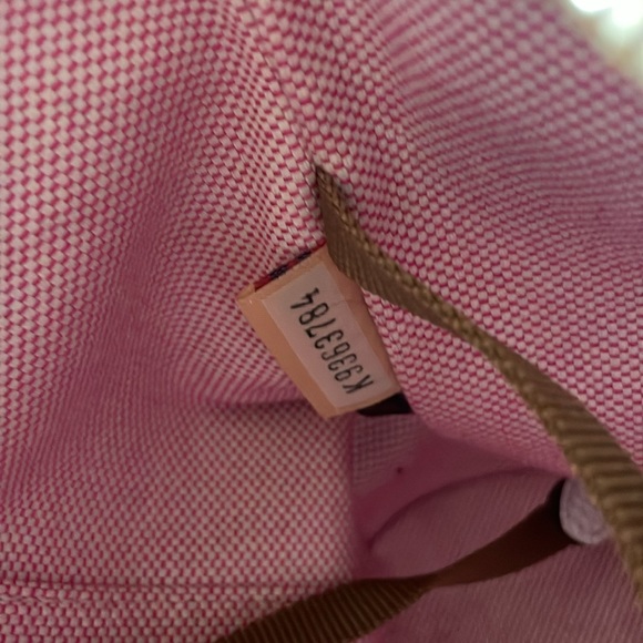 DOONEY & BOURKE White and Tan Pebble Grained Leather Large Tote - Picture 6 of 9